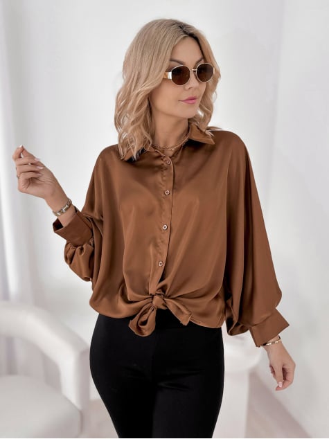 KOSZULA BRISTOL KARMELOWA