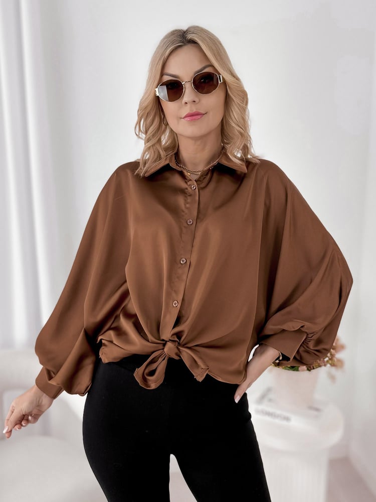 KOSZULA BRISTOL KARMELOWA