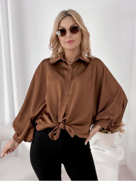KOSZULA BRISTOL KARMELOWA
