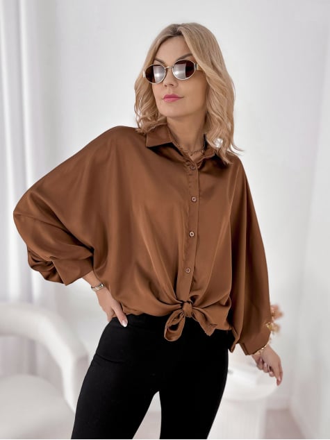 KOSZULA BRISTOL KARMELOWA