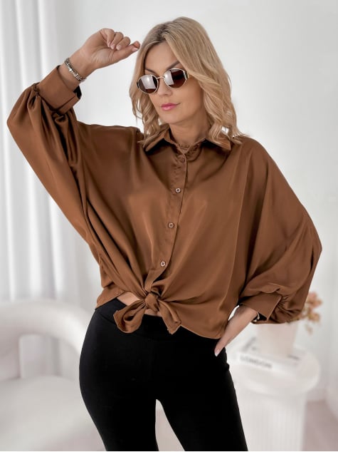 KOSZULA BRISTOL KARMELOWA