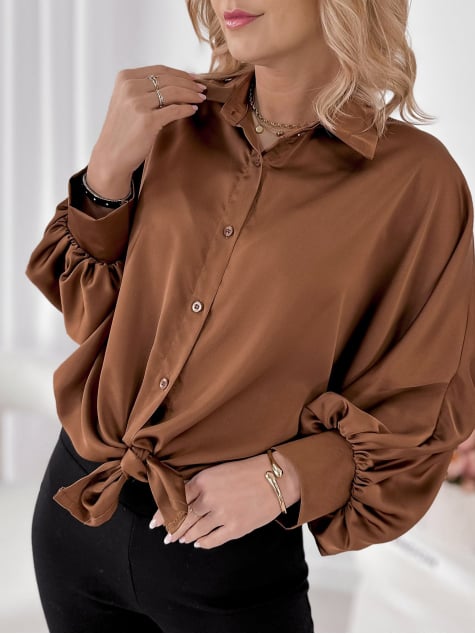 KOSZULA BRISTOL KARMELOWA