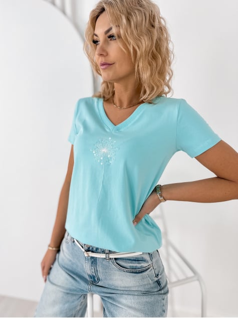 BLUZKA FELLINI MIĘTOWA