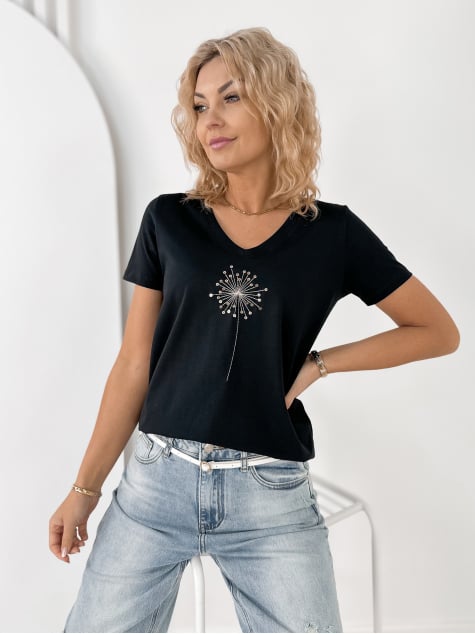 BLUZKA FELLINI CZARNA