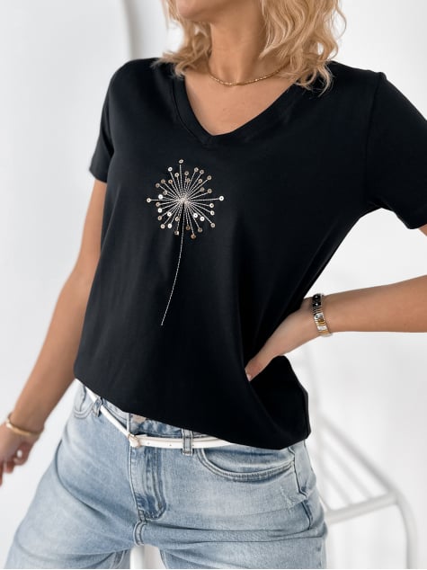 BLUZKA FELLINI CZARNA