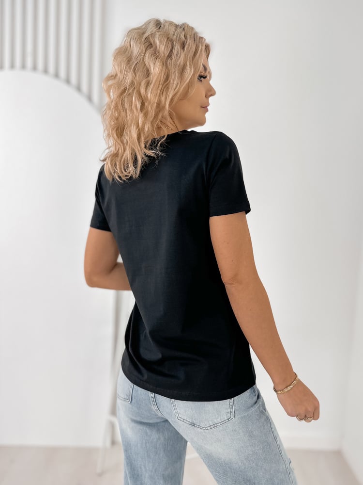 BLUZKA FELLINI CZARNA