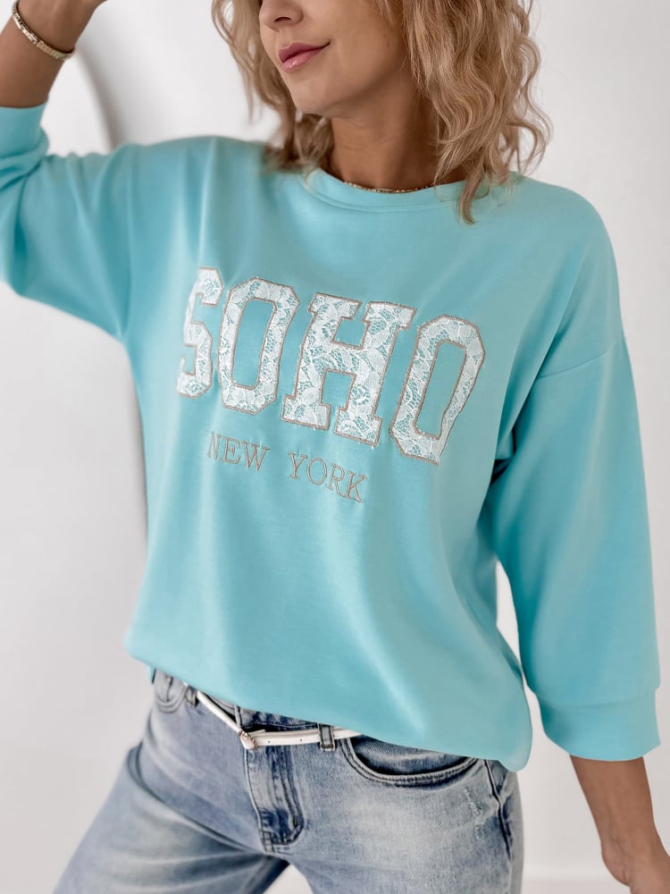 BLUZKA ALCAZAR MIĘTOWA