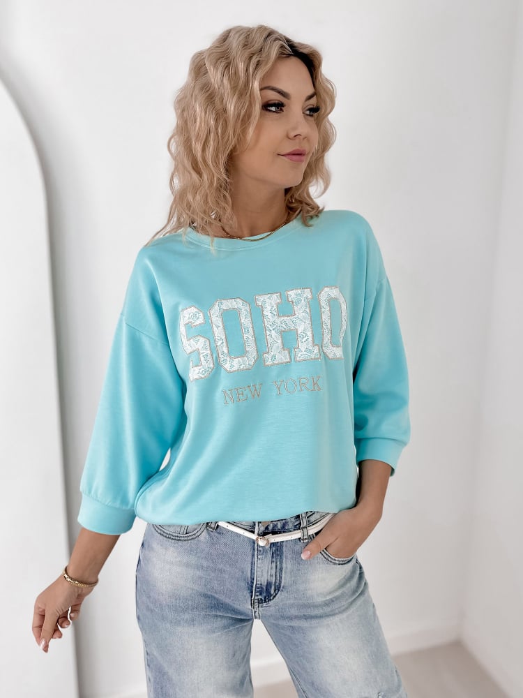 BLUZKA ALCAZAR MIĘTOWA