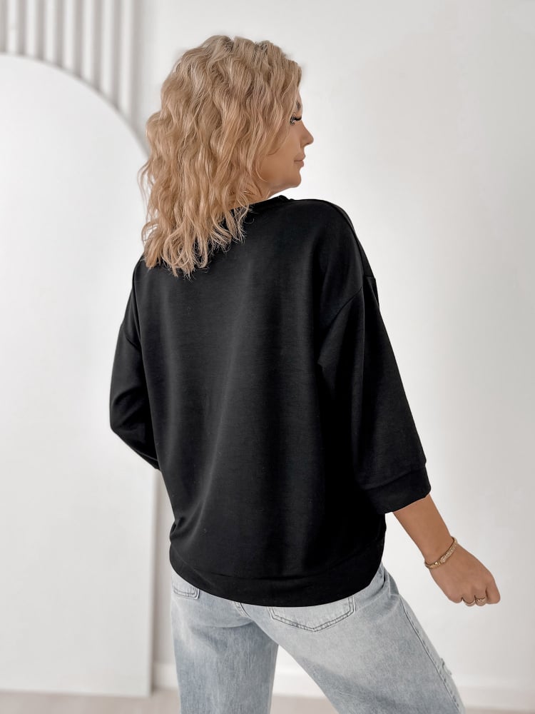 BLUZKA ALCAZAR CZARNA