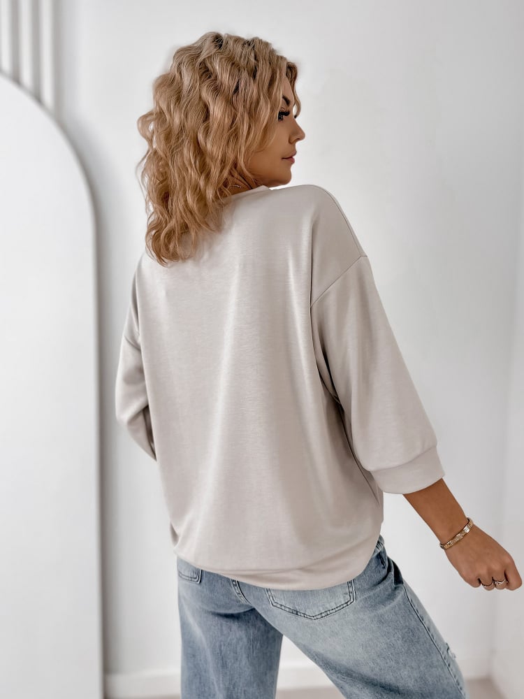 BLUZKA ALCAZAR BEŻOWA