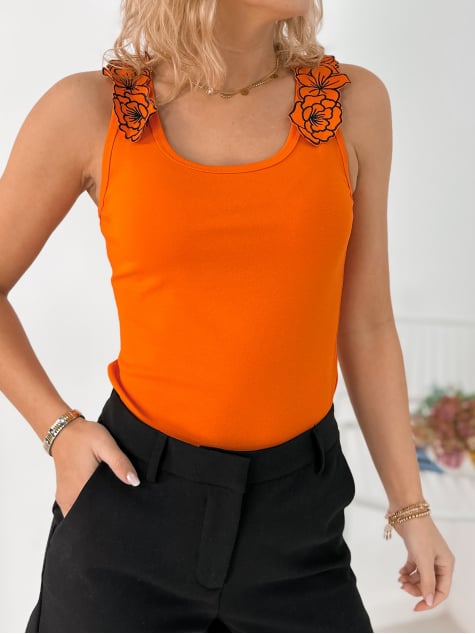 BLUZKA PAVONE POMARAŃCZOWA