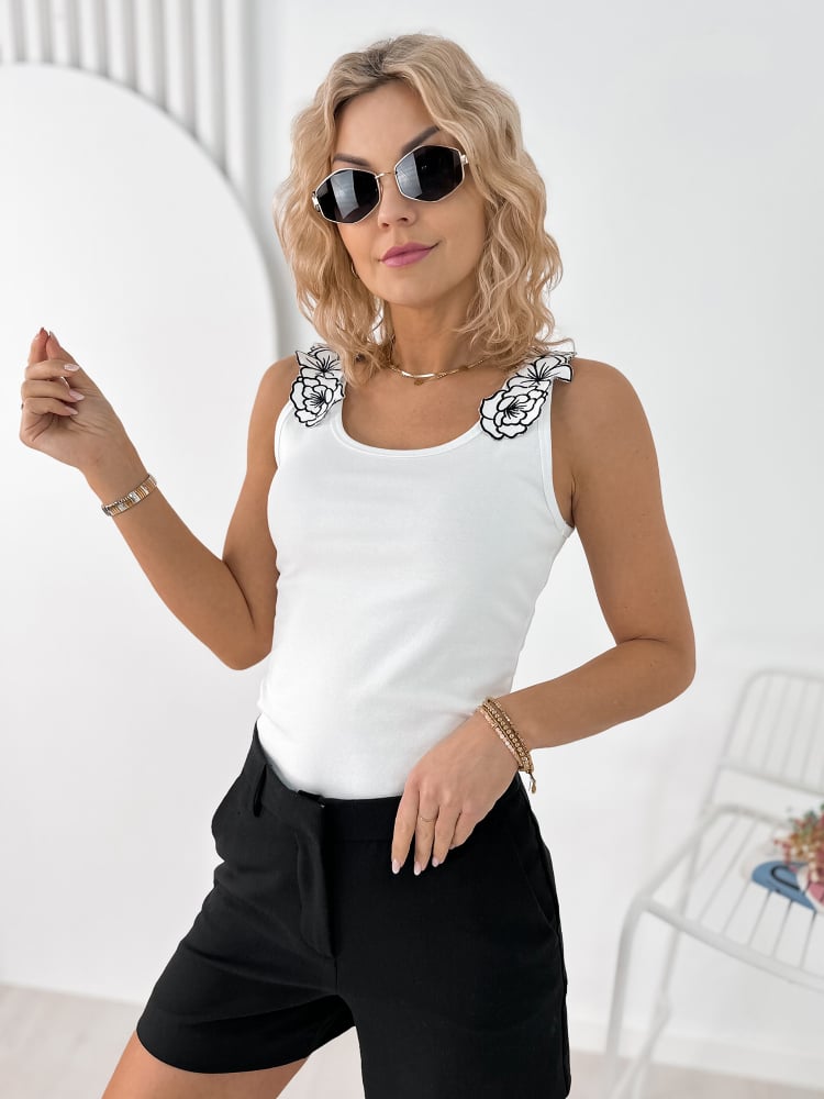 BLUZKA PAVONE BIAŁA