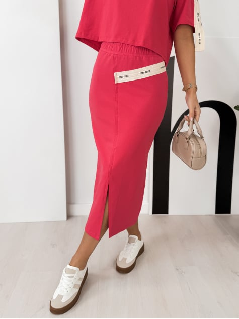 KOMPLET ROSWEL MALINOWY