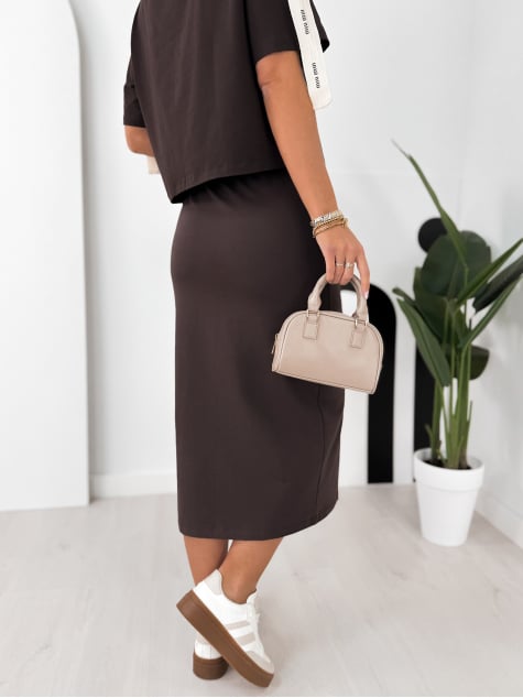 KOMPLET ROSWEL BRĄZOWY