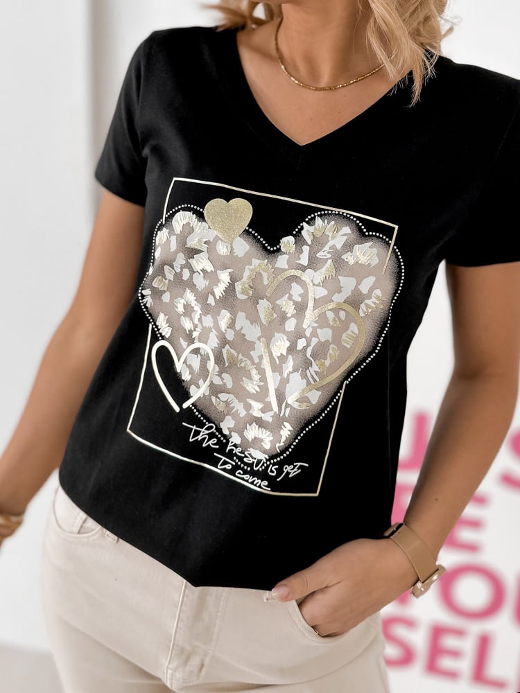 BLUZKA CASPER CZARNA