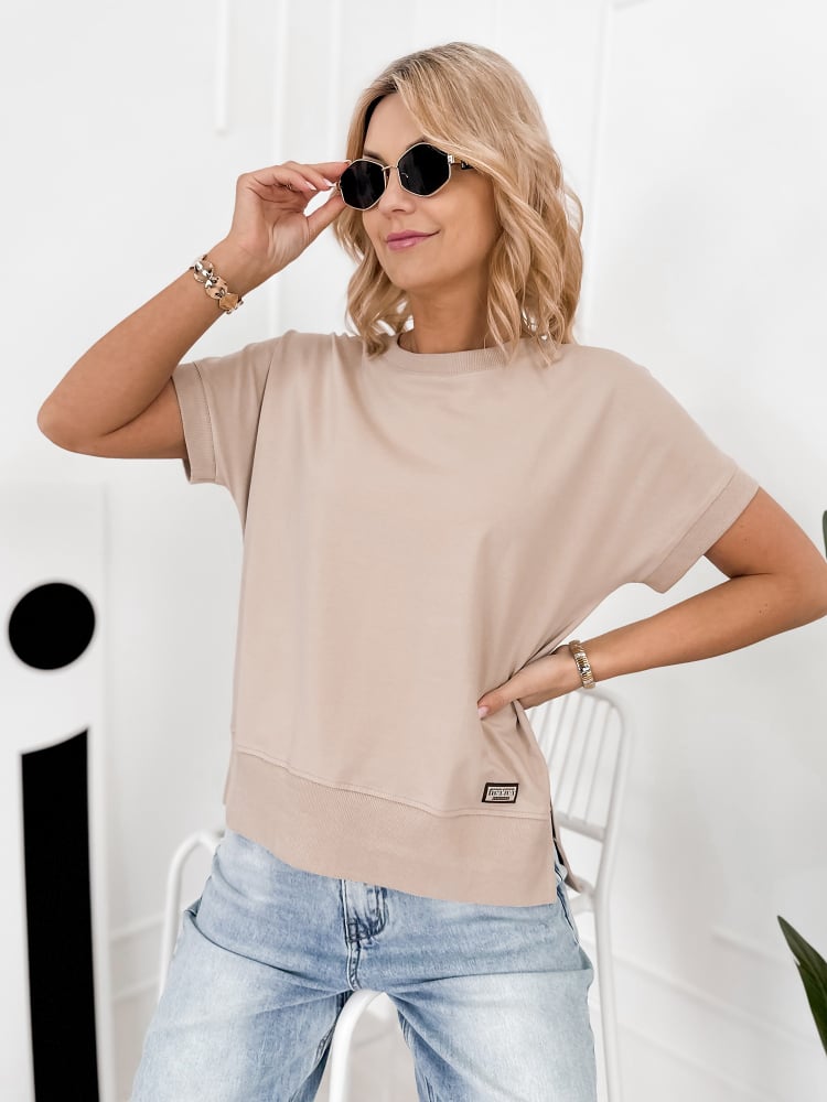 BLUZKA VINGE BEŻOWA