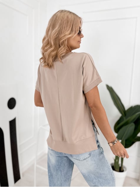 BLUZKA VINGE BEŻOWA