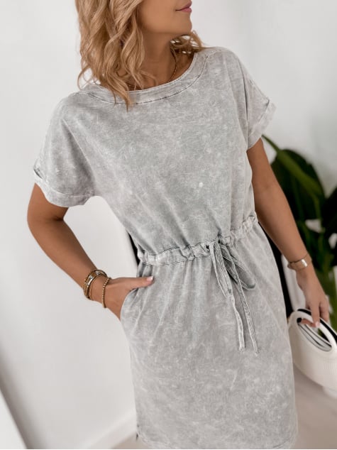 SUKIENKA KANEDA SZARA