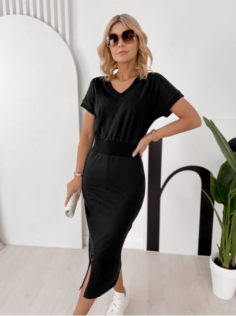 SUKIENKA HELICONIA CZARNA