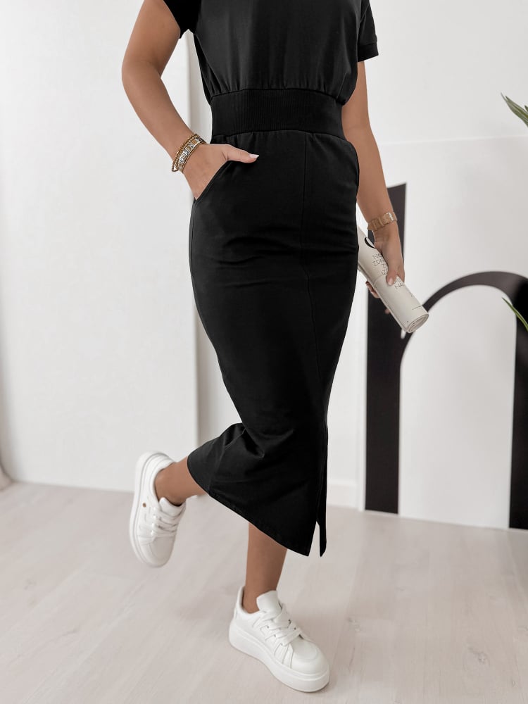 SUKIENKA HELICONIA CZARNA