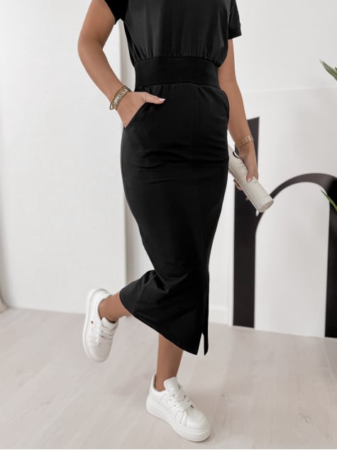 SUKIENKA HELICONIA CZARNA