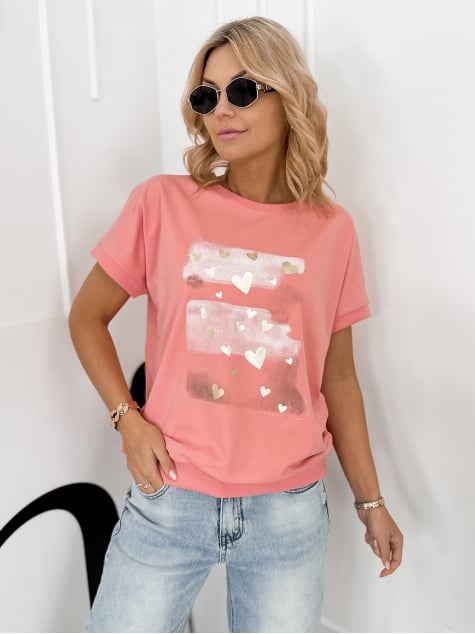 BLUZKA PROXIMA KORALOWA