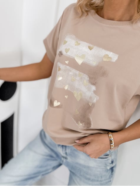 BLUZKA PROXIMA BEŻOWA