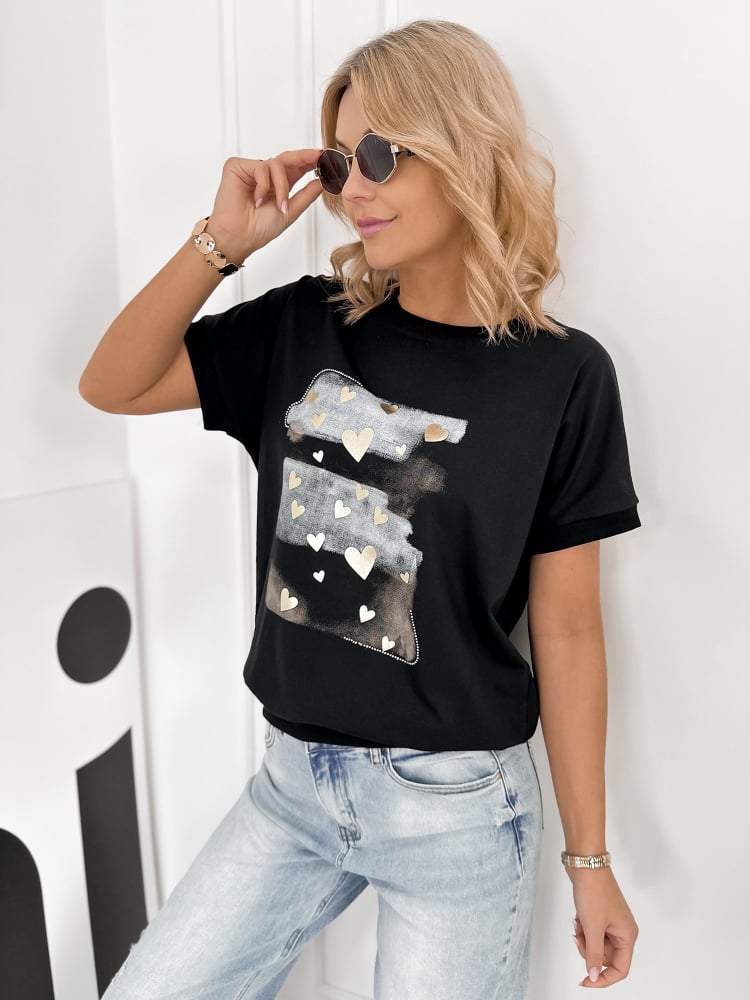 BLUZKA PROXIMA CZARNA