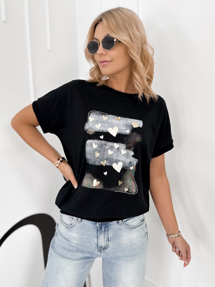 BLUZKA PROXIMA CZARNA