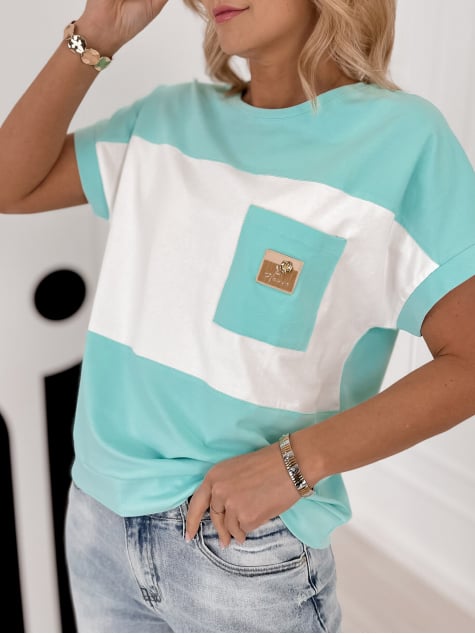 BLUZKA PIRX MIĘTOWA