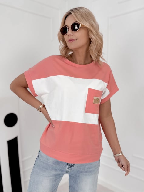 BLUZKA PIRX KORALOWA