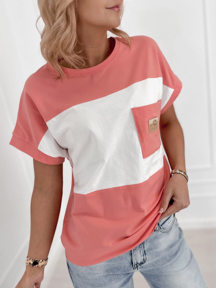 BLUZKA PIRX KORALOWA