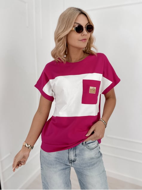 BLUZKA PIRX RÓŻOWA