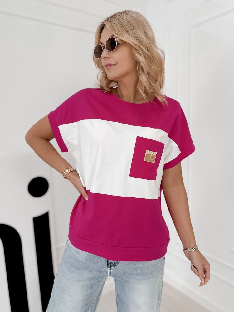 BLUZKA PIRX RÓŻOWA