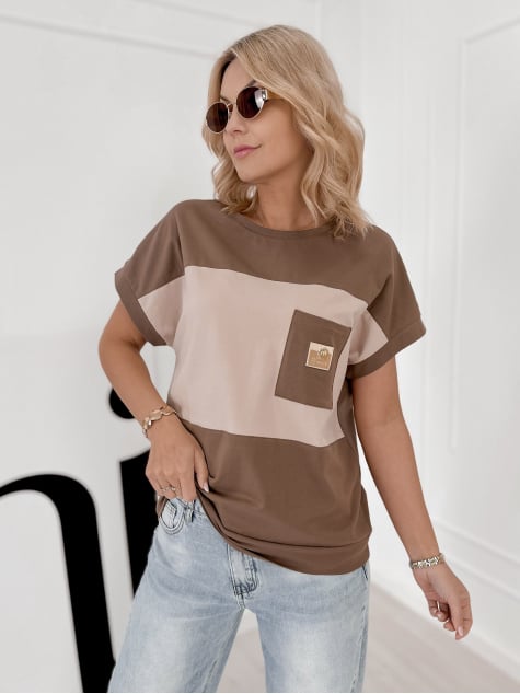 BLUZKA PIRX BRĄZOWA