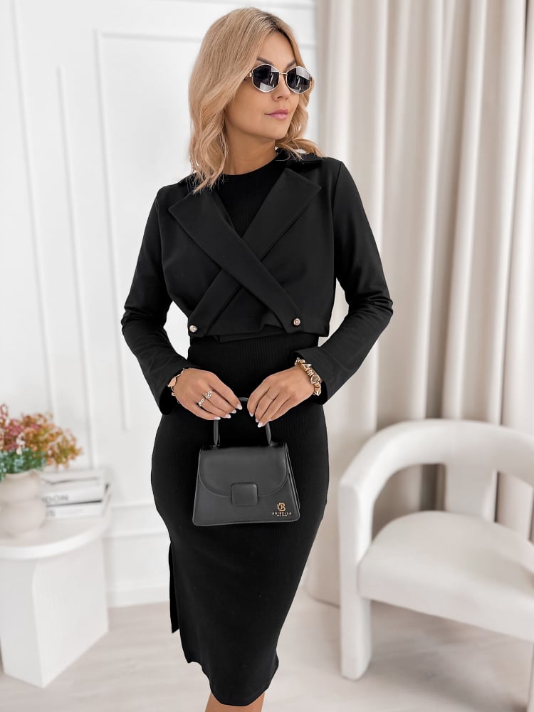 KOMPLET VESPER CZARNY