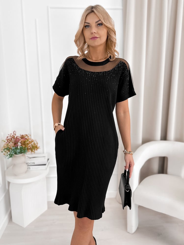 SUKIENKA MAYELLA CZARNA