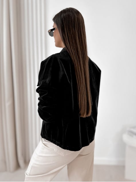 KURTKA SZTRUKSOWA RIPLEY CZARNA