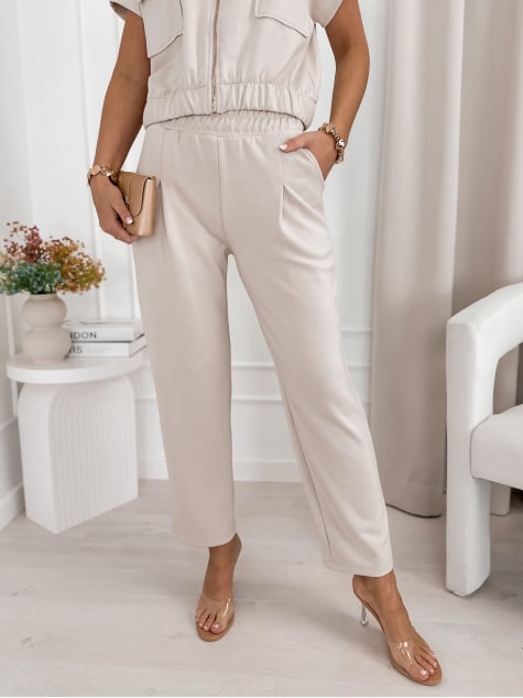 KOMPLET EMMA BEŻOWY