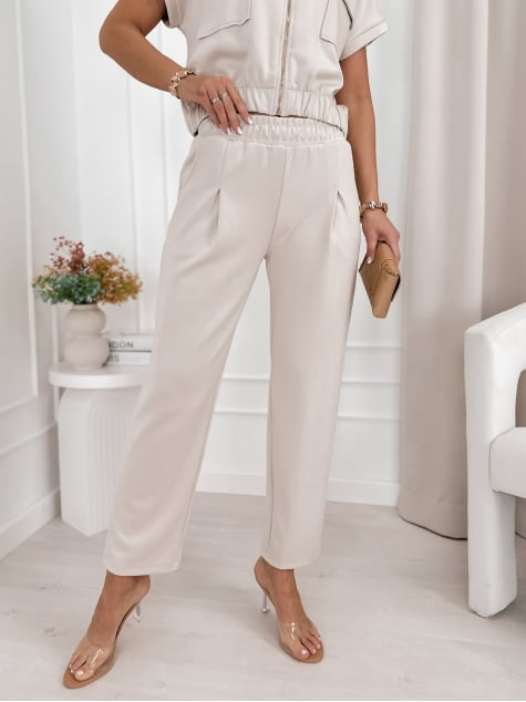 KOMPLET EMMA BEŻOWY