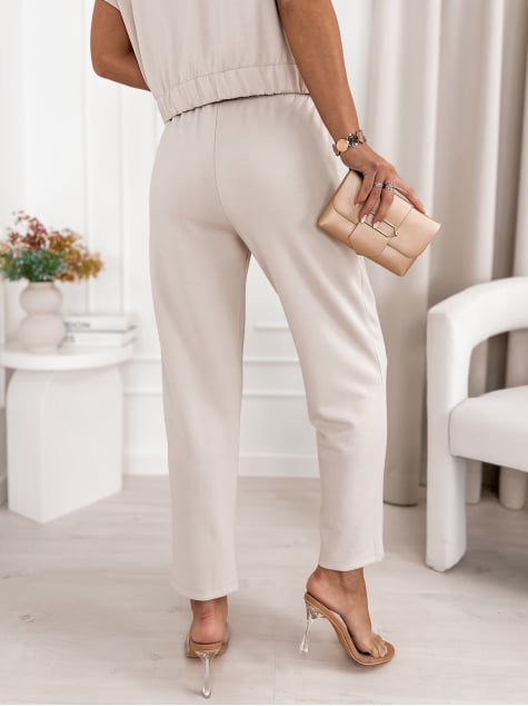 KOMPLET EMMA BEŻOWY