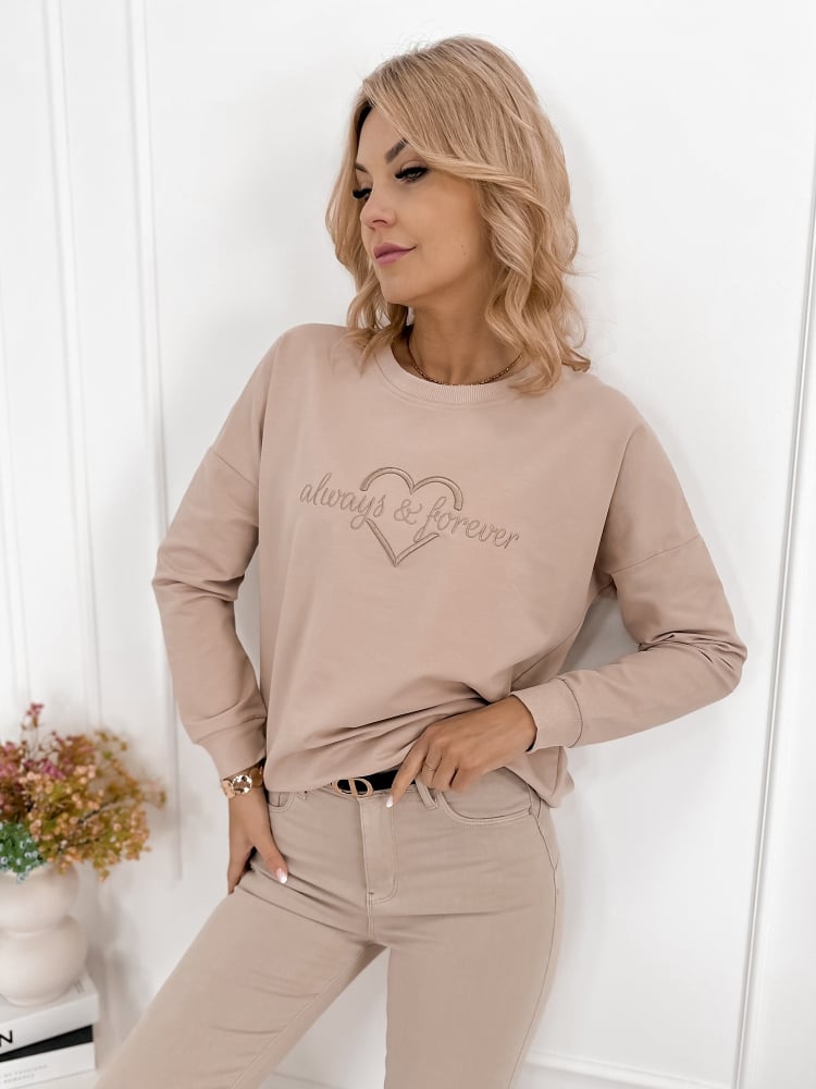 BLUZA CORDELIA BEŻOWA