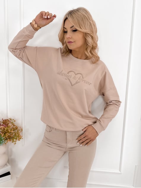 BLUZA CORDELIA BEŻOWA
