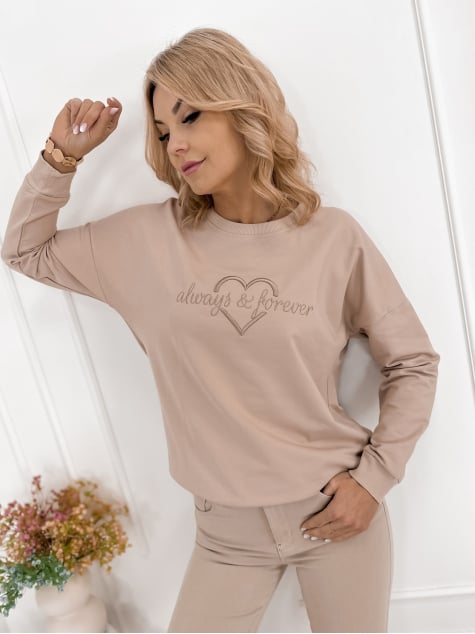 BLUZA CORDELIA BEŻOWA