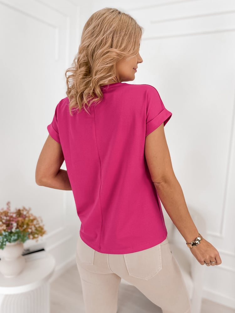 BLUZKA ABILENE RÓŻOWA