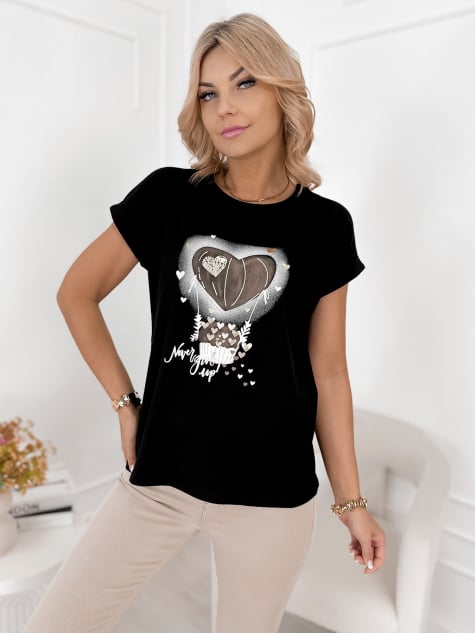 BLUZKA ABILENE CZARNA