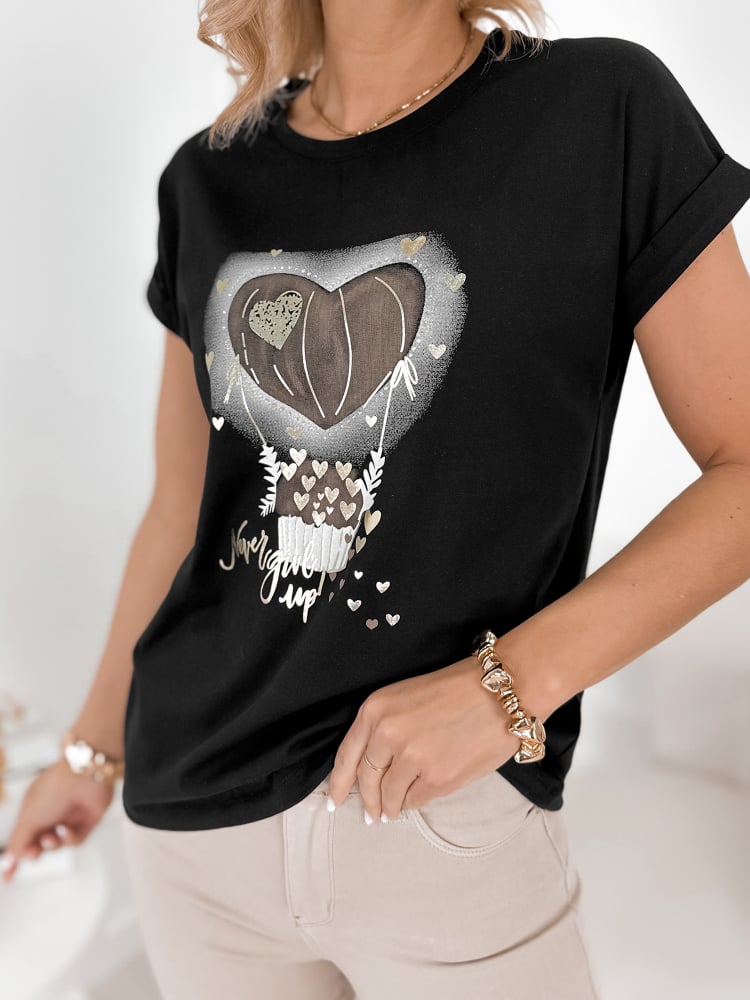 BLUZKA ABILENE CZARNA