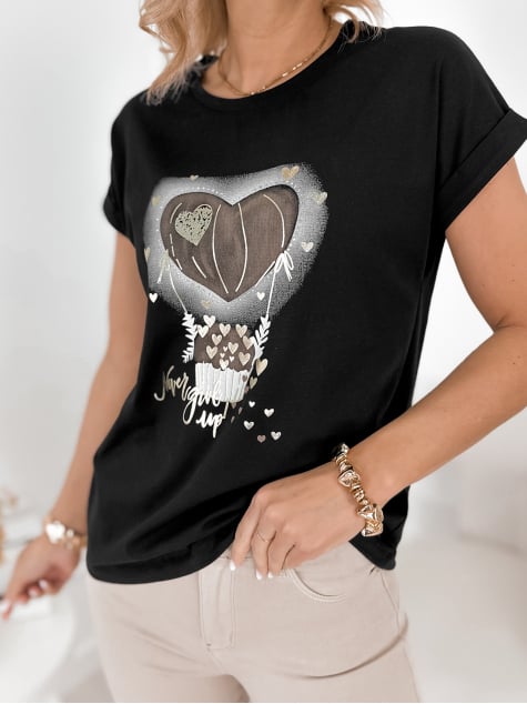 BLUZKA ABILENE CZARNA