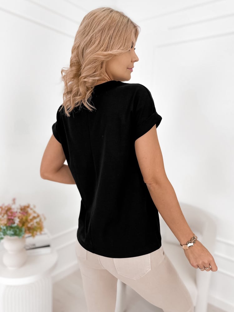 BLUZKA ABILENE CZARNA