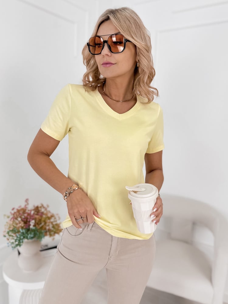 BLUZKA SERENITY ŻÓŁTA